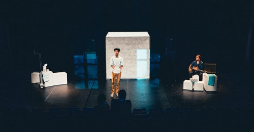 lamine diagne,le tarot du grand tout,françois cervantès,wim welker,sylvio charlemagne,eric massua,compagnie de l'enelle,hôpital de la timone,marseille,théâtre de la croix rousse,mars 2019