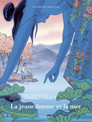 La jeune fille et la mer, Catherine Meurisse, Dargaud, octobre 2021, Les grands espaces, Oreiller d'herbes, Soseki, Hokusai, Basho, Hayao Miyazaki, Jiro Taniguchi