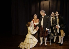 Le malade imaginaire,Molière,Mohamed Brikat,compagnie le Raid,Leandre Benoit,Claire Bourgeois,Franck Fargier,Simon Gabillet,Sidonie Lardancher,Cécile Marroco,Jacques Vadot,Siegrid Reynaud,Julie Lascoumes,Théâtre du Gai Savoir,Lyon,novembre 2018