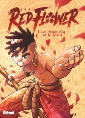 Redflower, Tome 1 Le Jeune Coq et Le Soleil, shonen, Loui, Glénat, afrique de l’ouest, juillet 2023